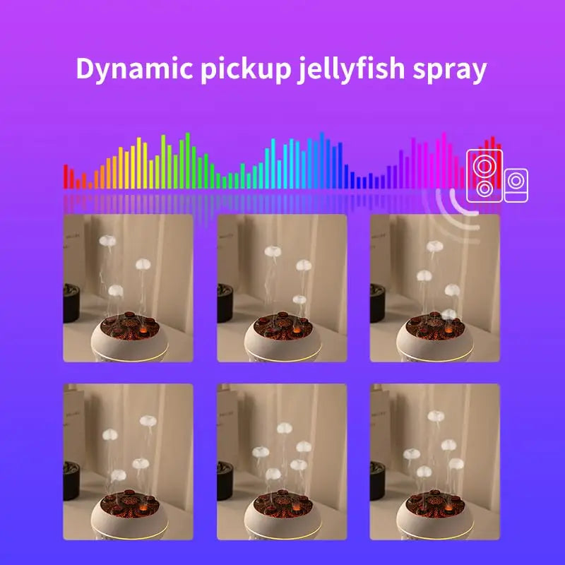Jellyfish mist humidifier product photo 3